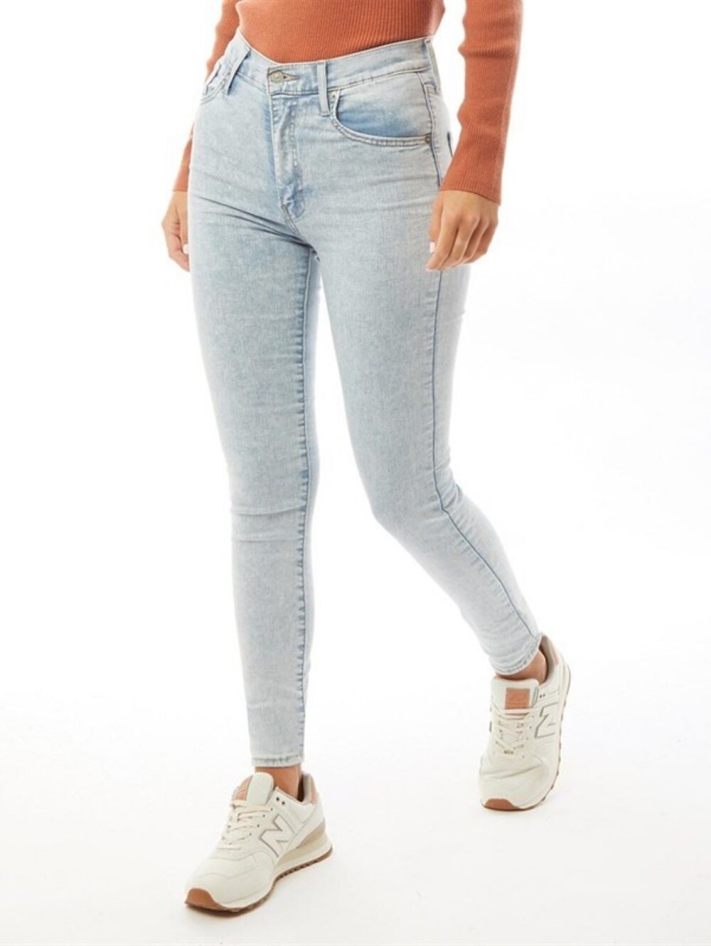 Levi's Mile High Super Skinny Jeans | Size 24 | Acid Wash